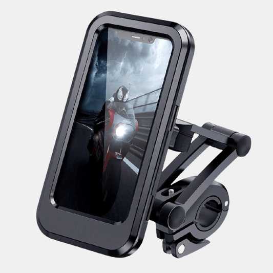 Telefonholder til Cykel & Motorcykel – Vandtæt, Justerbar og Sikker Car Accessories Tech Butik Sort