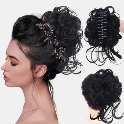 Elegant Hårspænde – Stilfuldt, Praktisk og Komfortabelt Hele Dagen Chique Haarclip - Elegant & Praktisch Tech Butik Naturligt sort