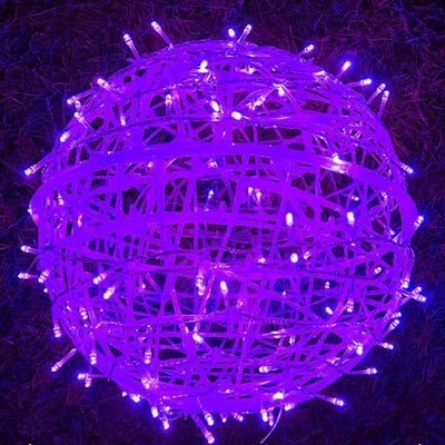Dekorative LED-lys Kugler – Stemningsfuld Belysning til Inde- og Udebrug String Lights Tech Butik Lilla