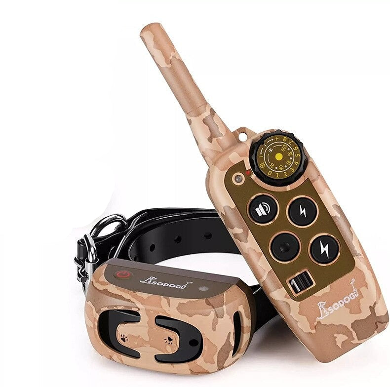 Fjernstyret Træningshalsbånd til Hund – Justerbare Signaler til Kontrolleret Træning Collier De Dressage Chien Tech Butik A - 1 krave