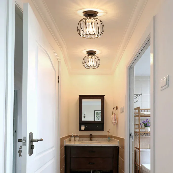 Stilfuld Globulær Glas Pendellampe - Minimal Elegance til Moderne Hjem Ceiling Light Tech Butik
