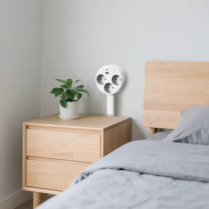 Smart Forlængelig Stikkontakt – Udvidelig strøm til hjem og kontor Home Tech Butik