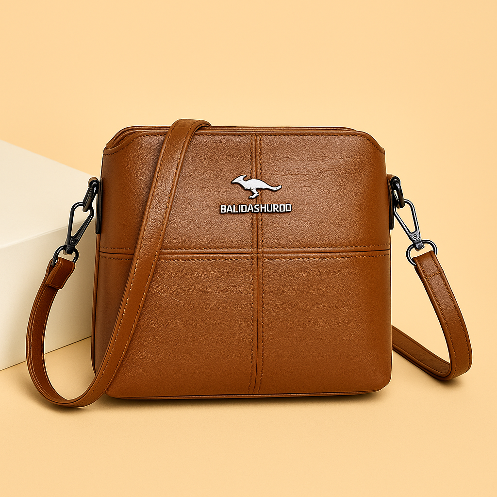 Stilfuld Lædertaske – Slidstærkt Ægte Læder til Daglig Brug Bags Tech Butik