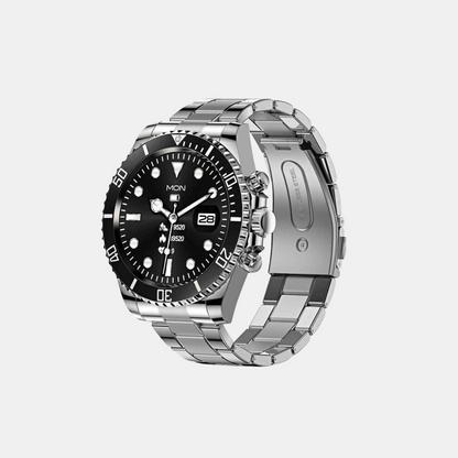 Alt-i-Én Smartwatch – Sundhed, Fitness og Stil Smartwatches Tech Butik Sort