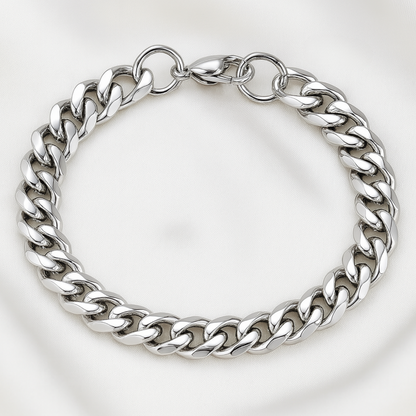 Serene Kædearmbånd – Hvor Enkelheden Stråler Jewelry Bracelet Chain Tech Butik Sølv 18 cm