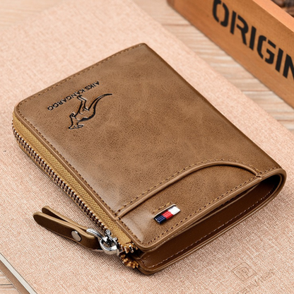 Herre Anti-tyveri Læderpung – Stilfuld & Sikker Herrepunge Tech Butik