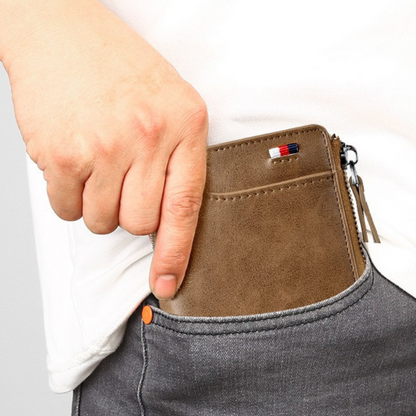 Herre Anti-tyveri Læderpung – Stilfuld & Sikker Herrepunge Tech Butik