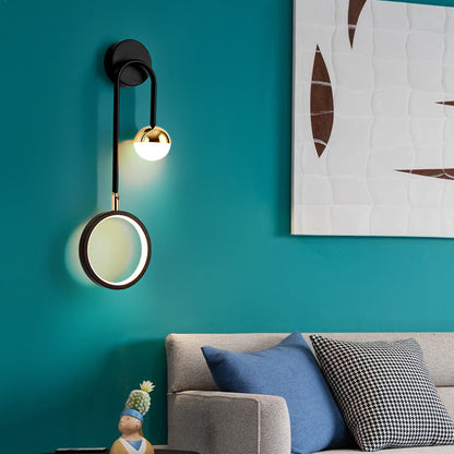 Moderne LED Væglampe – Stilfuld og Energieffektiv Indendørs Belysning Apliques de pared Tech Butik