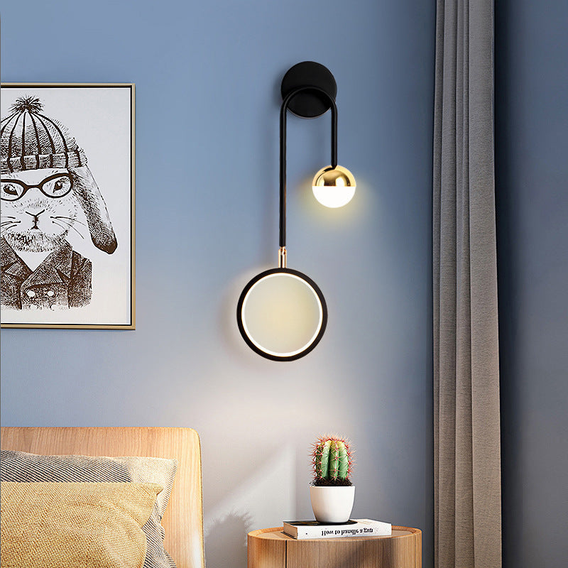 Moderne LED Væglampe – Stilfuld og Energieffektiv Indendørs Belysning Apliques de pared Tech Butik