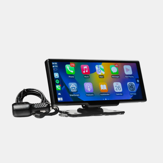 Apple CarPlay & Android Auto – Smart Dashboard Skærm Bil elektronik Tech Butik DrivePlay Pro 2+ (2024 version) (Med bagudvendt kamera)