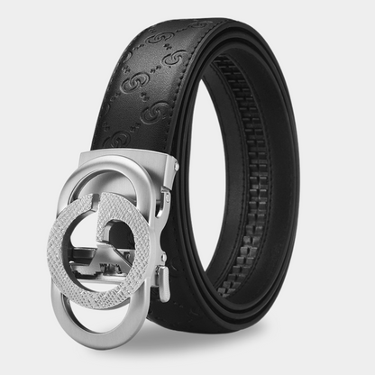 Automatisk Læderbælte – Nemt Stilfuldt og Perfekt Fit Kvinders bælter Tech Butik Nobelt Sølv Metal Sort