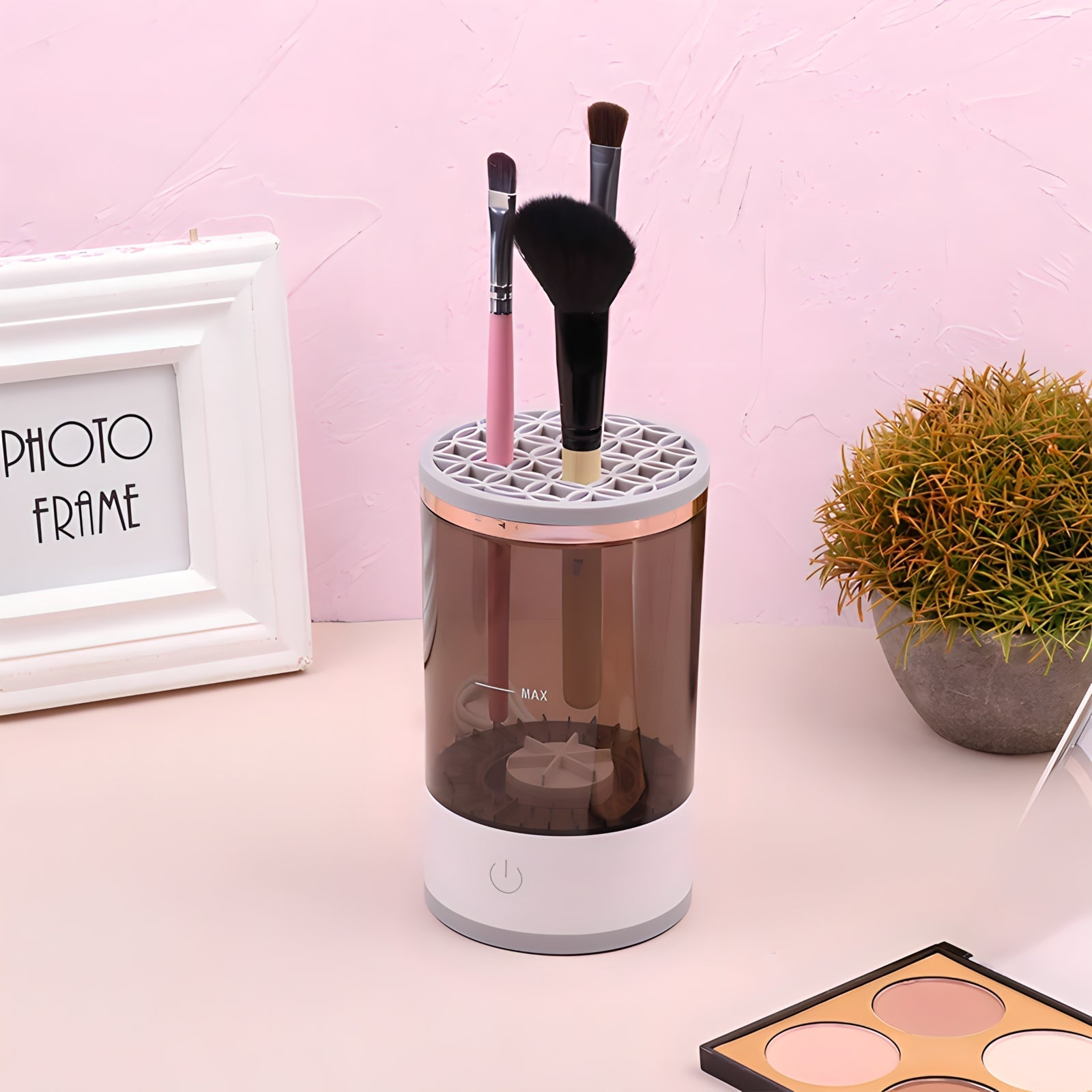 Automatisk Makeup Børste Renser – Dybrens på Sekunder Skønhedsredskaber og tilbehør Tech Butik