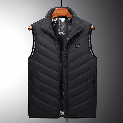 Avanceret Opvarmet Vest – 13 Varmezoner til Ultimativ Beskyttelse mod Kulde Veste Tech Butik