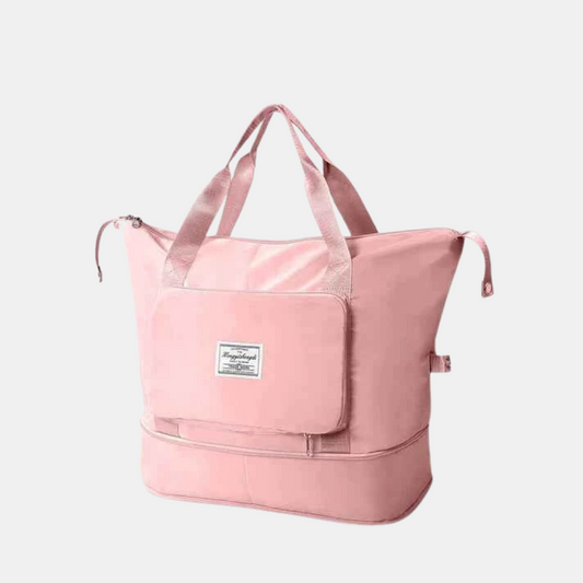 Bærbar Foldebag – Perfekt til Rejser & Opbevaring Bagage og rejseudstyr Tech Butik Rosa