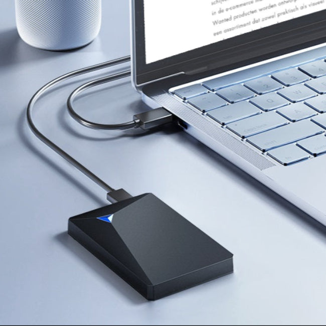 Bærbar Ekstern Harddisk 1TB Delt Lagerplads med USB 3.2 Kompatibilitet Harddisk Tech Butik