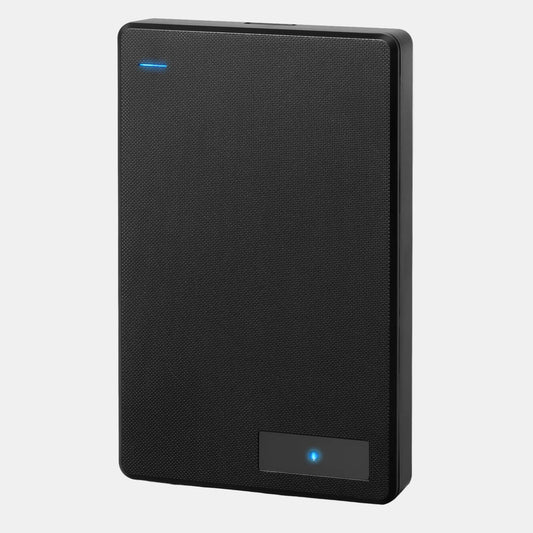 Bærbar Ekstern Harddisk 1TB USB 3.0 til Laptop og PC - Kompakt Lagring Harddisk Tech Butik Sort 1TB