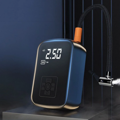 Elektrisk Luftpumpe – Kompakt, Bærbar & Alsidig Oplader med LED-lys Pumper Tech Butik Hvid