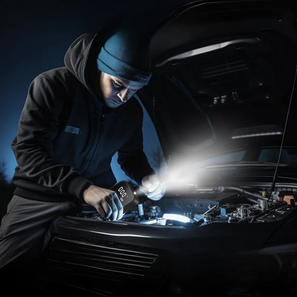 Elektrisk Luftpumpe – Kompakt, Bærbar & Alsidig Oplader med LED-lys Pumper Tech Butik