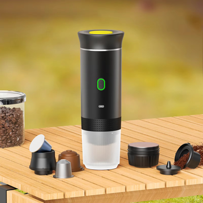 Bærbar Espresso- & Kaffemaskine – Bryg Din Favoritkop Kaffemaskiner Tech Butik