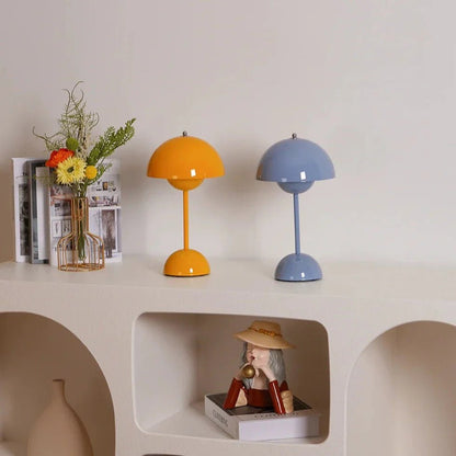Moderne LED Bordlampe Inspireret af Blomsterpotte Bordlampe Tech Butik