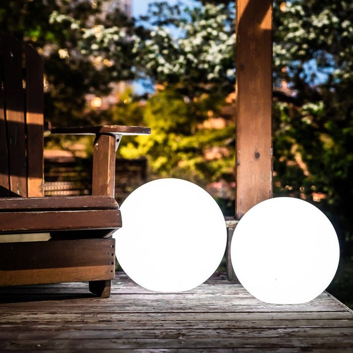 Sfærisk LED Have Lampe med Fjernbetjening Have Tech Butik