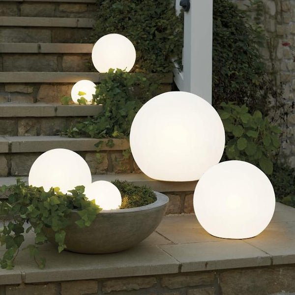 Sfærisk LED Have Lampe med Fjernbetjening Have Tech Butik