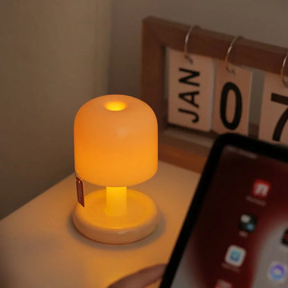 Glow Bærbar Lampe – Kompakt USB-Opladelig Stemningsbelysning Belysning Tech Butik