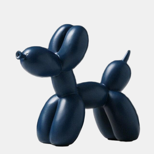 Finurlig ballonhunde skulptur til legesyge boligindretning Home & Garden Tech Butik Marineblå