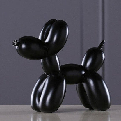 Finurlig ballonhunde skulptur til legesyge boligindretning Home & Garden Tech Butik Sort