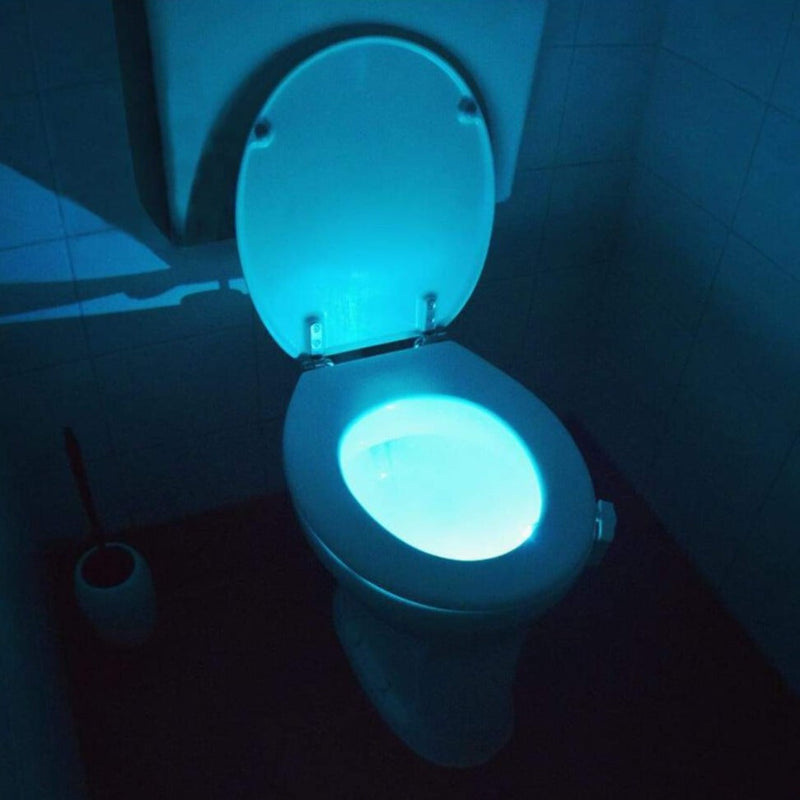 Bevægelsesaktiveret LED-Toiletlampe til Natbrug Stemningsbelysning Tech Butik