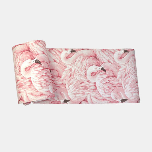 Blød Rosa Tapetrulle med Dyrelivstema til Soveværelsesindretning Tapetrulle Tech Butik