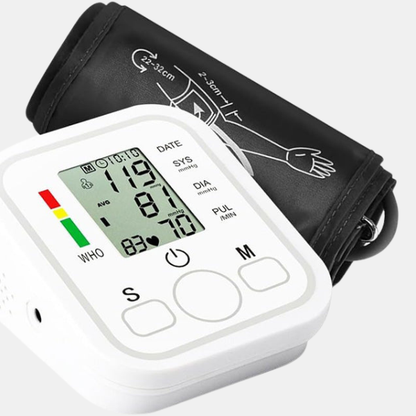 Blodtryksmåler til Overarmen – Digital Skærm og Nem Hjemmemåling Health and well-being Tech Butik