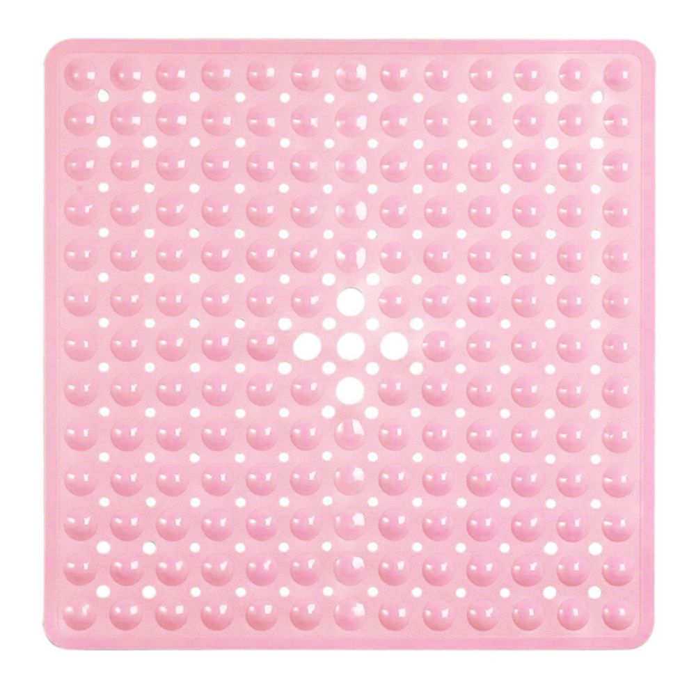 Badsikkerhed Non-Slip Suge-Måtte – Sikker Greb for Skridsikre Badeværelsesgulve Bath & Shower Mats Tech Butik Blush Pink