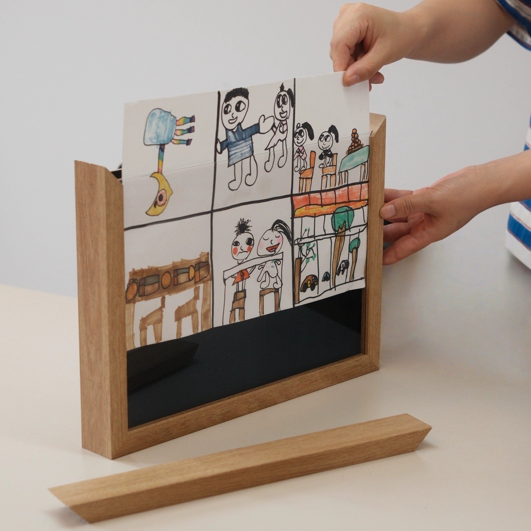Story Maker Træramme til Børnetegninger – Fejr Hver Skabelse med Stil Billedrammer Tech Butik