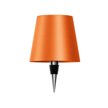 Trådløs Flaskelampe – Elegant Trådløs Belysning med et Kreativt Twist Table Lamp Tech Butik Orange