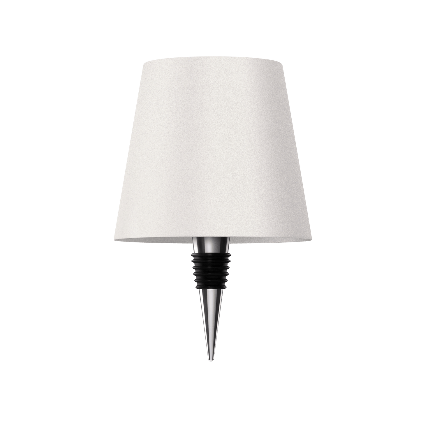 Trådløs Flaskelampe – Elegant Trådløs Belysning med et Kreativt Twist Table Lamp Tech Butik Hvid