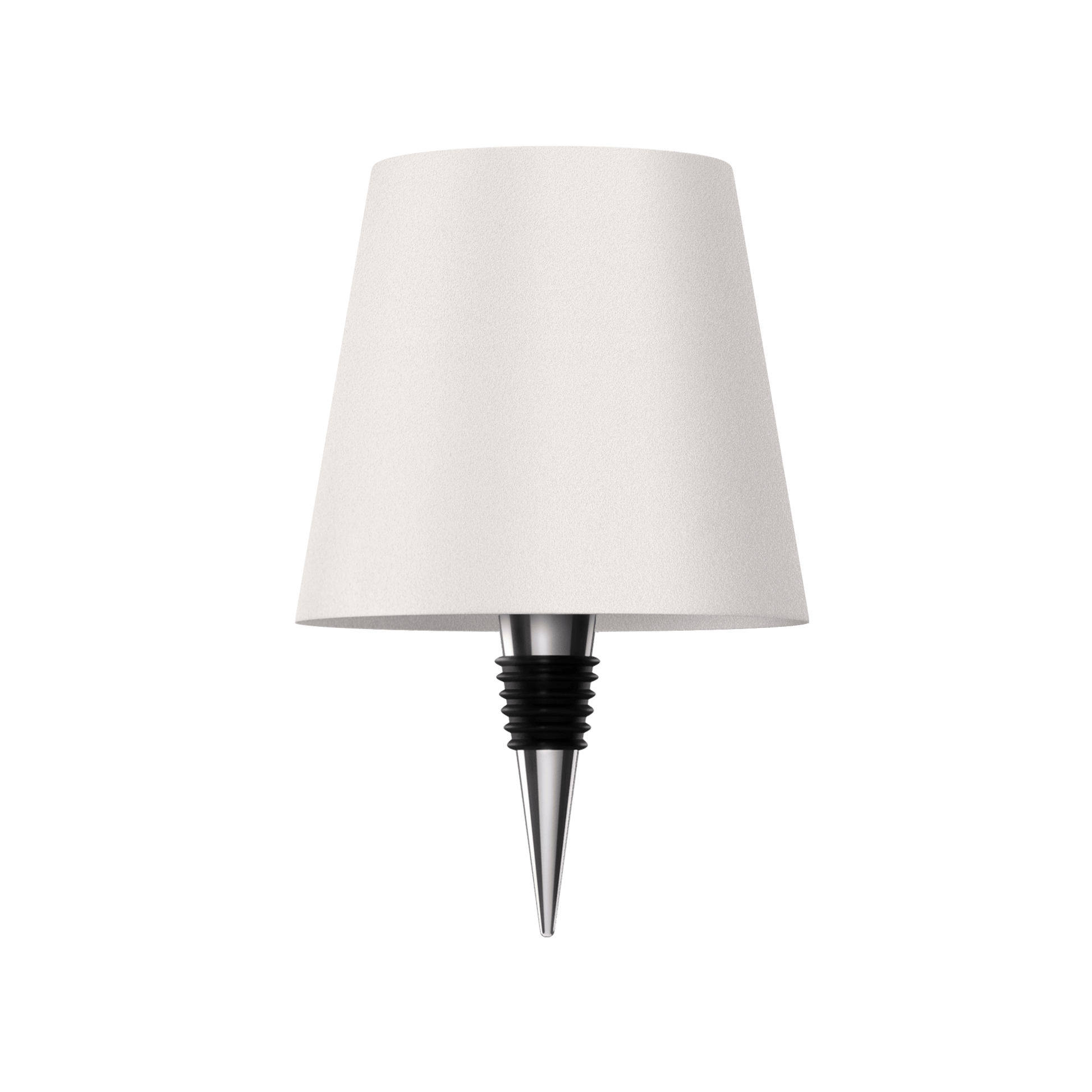 Trådløs Flaskelampe – Elegant Trådløs Belysning med et Kreativt Twist Table Lamp Tech Butik Hvid