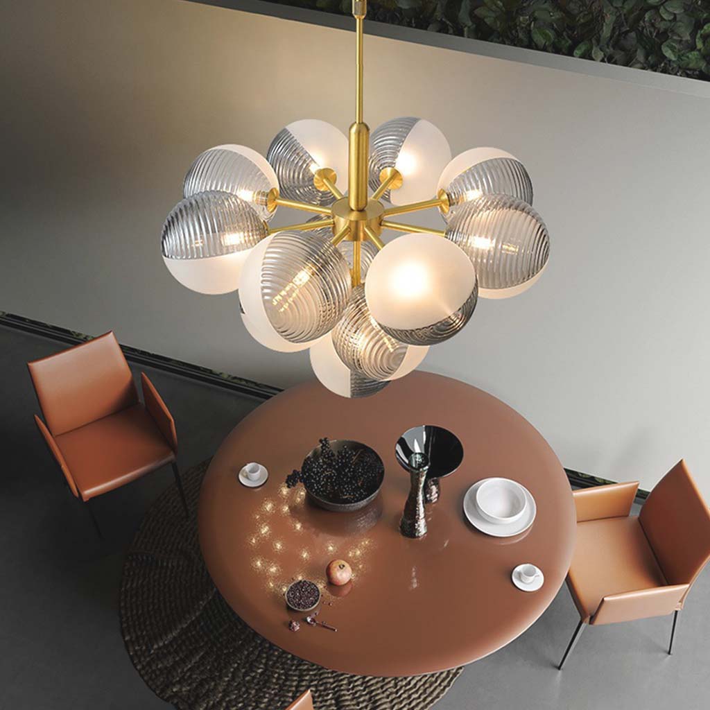 Glass Bubble Pendellampe – Kunstnerisk Elegance til Dit Hjem Chandeliers Tech Butik
