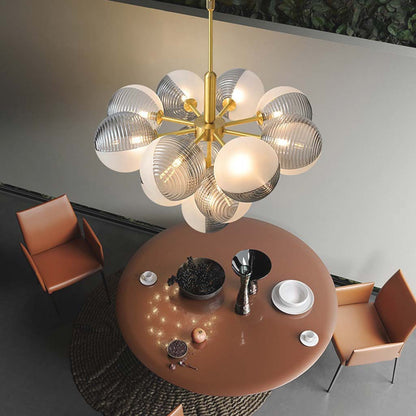 Glass Bubble Pendellampe – Kunstnerisk Elegance til Dit Hjem Chandeliers Tech Butik