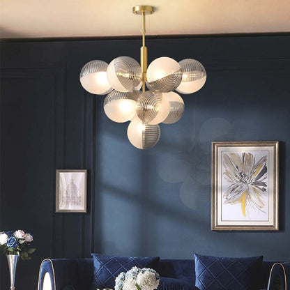 Glass Bubble Pendellampe – Kunstnerisk Elegance til Dit Hjem Chandeliers Tech Butik