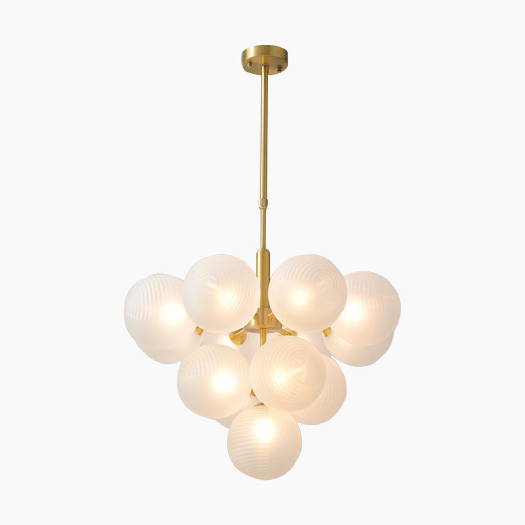 Glass Bubble Pendellampe – Kunstnerisk Elegance til Dit Hjem Chandeliers Tech Butik Hvid 13 lys: Dia60cm*H103cm / Dia23.62"x H40.55"