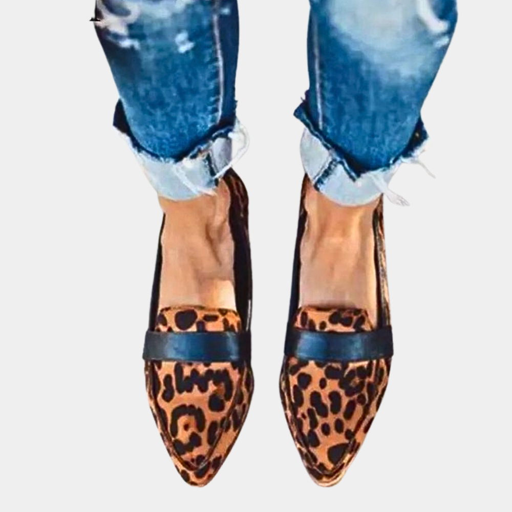 Elegante Dame Loafers – Let Stil og Komfort Loafer Tech Butik Leopard 35