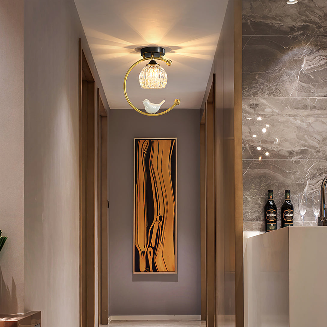 Elegant Fugle-Loftlampe – Finurlig Elegance til Dit Loft Ceiling Lamp Tech Butik