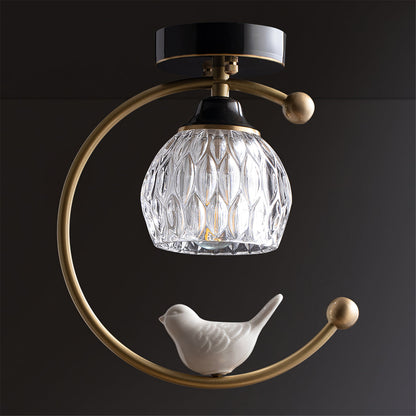 Elegant Fugle-Loftlampe – Finurlig Elegance til Dit Loft Ceiling Lamp Tech Butik
