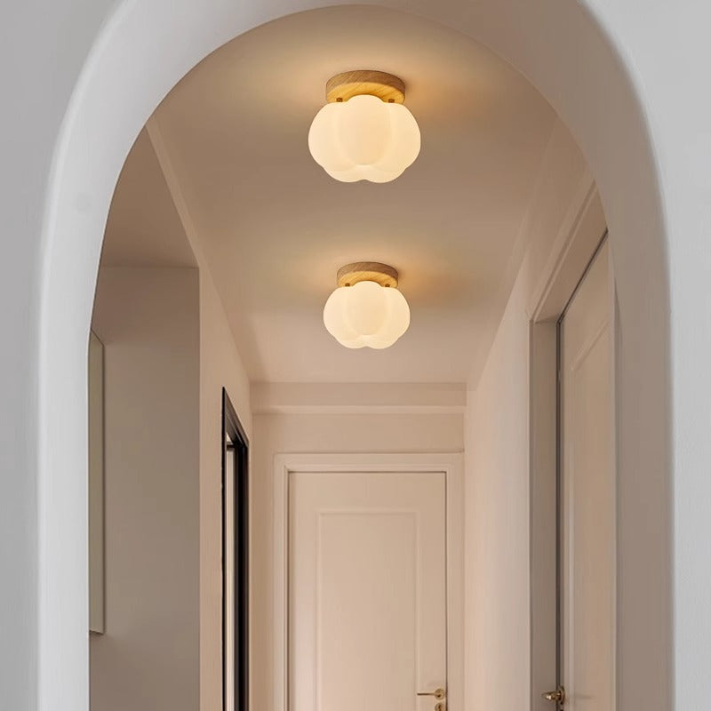 Charmerende LED Loftslampe i Græskarform til Legende Hjemmedekoration Lamp Tech Butik