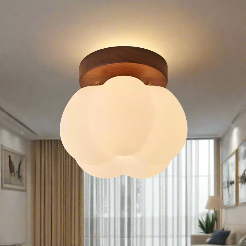 Charmerende LED Loftslampe i Græskarform til Legende Hjemmedekoration Lamp Tech Butik