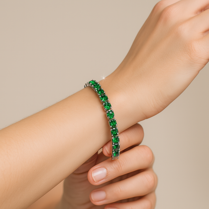 Elegant Kæde Tennisarmbånd – Glitr med Moderne Elegance Jewelry Bracelet Standard Tech Butik