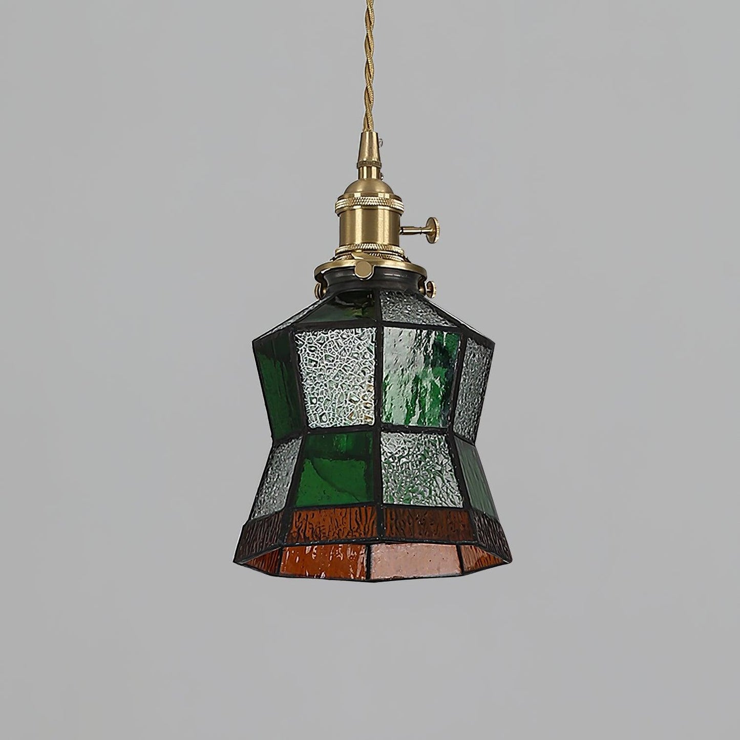 Chic Retro Hængelampe med Kunstnerisk Metal- og Glasdesign Hængelamper Tech Butik