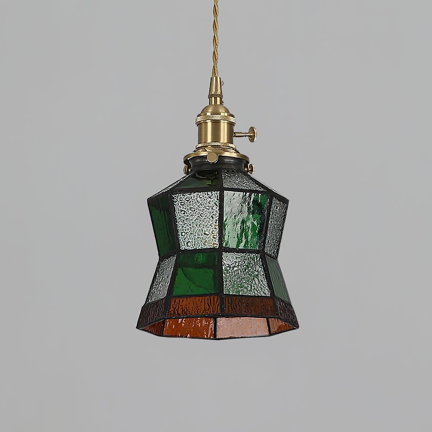 Chic Retro Hængelampe med Kunstnerisk Metal- og Glasdesign Hængelamper Tech Butik