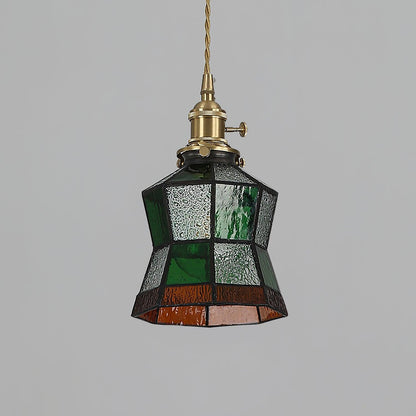 Chic Retro Hængelampe med Kunstnerisk Metal- og Glasdesign Hængelamper Tech Butik